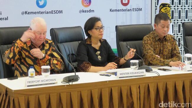 Ini 3 Kesepakatan Besar Jonan, Sri Mulyani, dan Bos Besar Freeport
