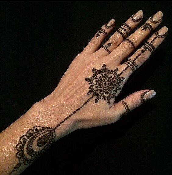 Download 80 Gambar Henna Jari Jari Tangan Keren 