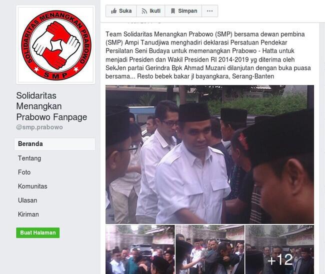 Gerindra Tak Akui SMP, tapi Foto-foto Ini Berkata Lain