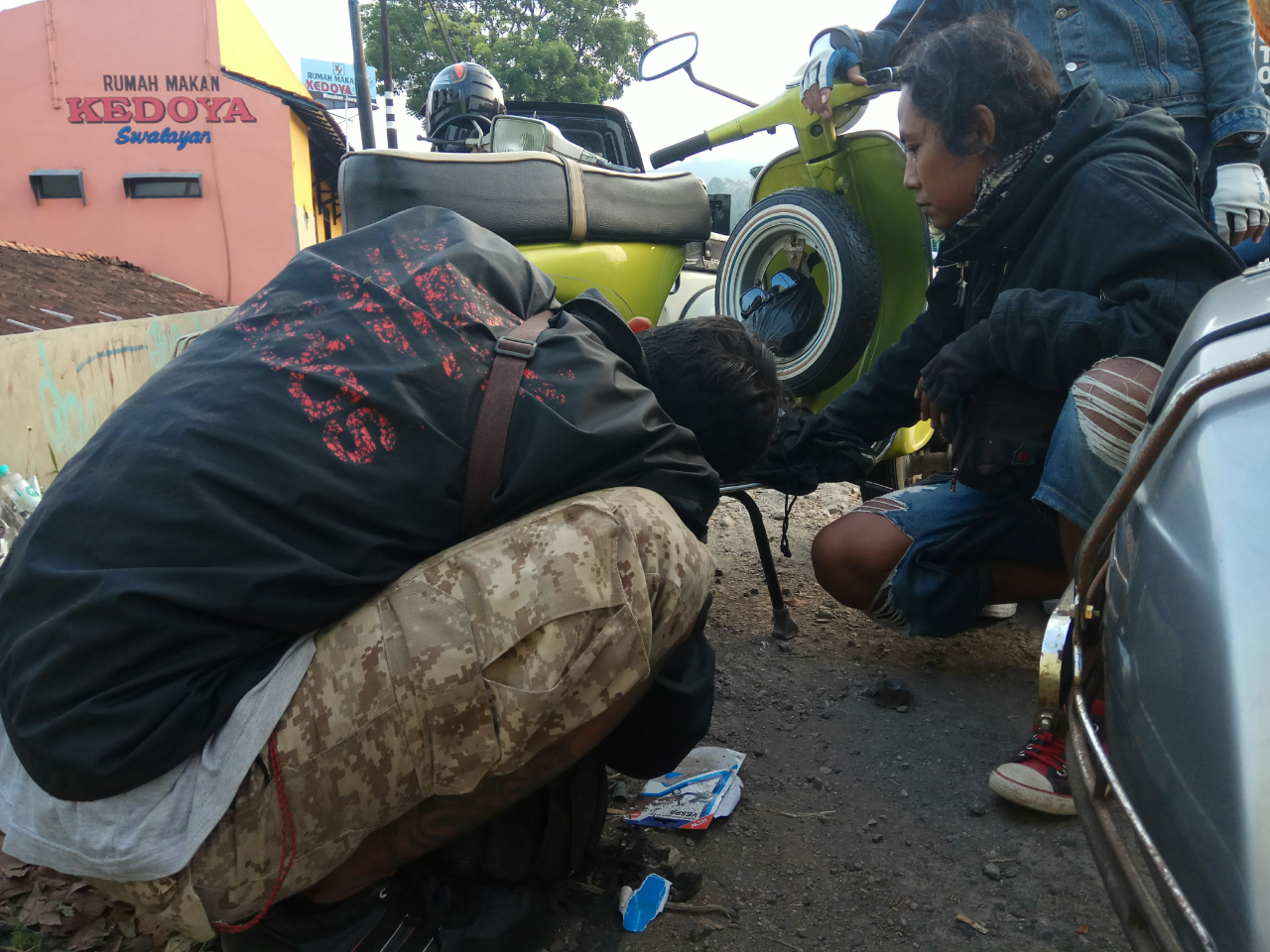 Lebih Baik gak Naik Vespa 