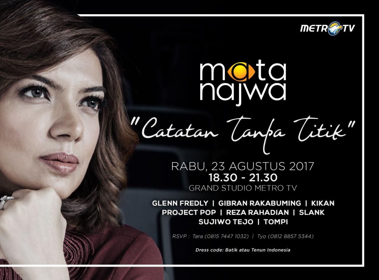 Ada Yang Menarik dari Episode Terakhir Mata Najwa