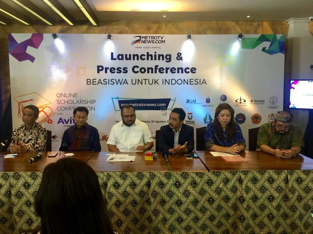 Beasiswa Online Metrotvnews.com Genjot Pertumbuhan Siswa Kuliah