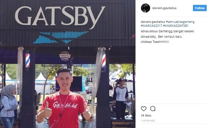 Booth Gatsby Yang bikin #SemuaBisaGanteng Hadir di MARKAS 2017