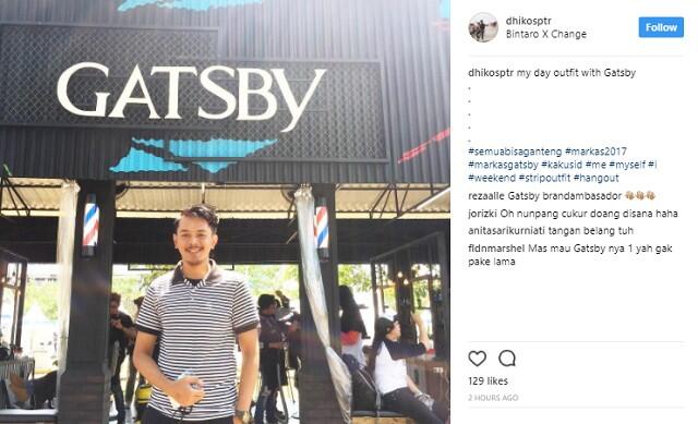 Booth Gatsby Yang bikin #SemuaBisaGanteng Hadir di MARKAS 2017