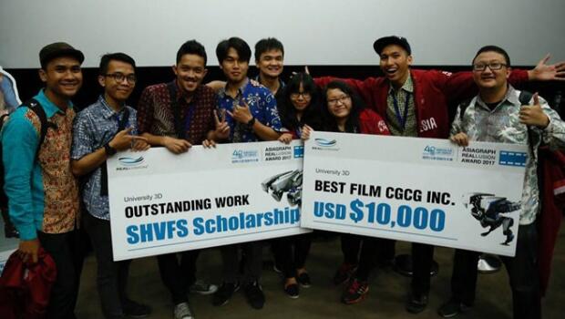 Mahasiswa Indonesia Juara Lomba Animasi di Taiwan