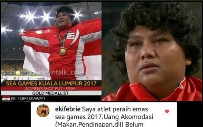 Atlet Peraih Emas SEA Games 2017 Ternyata Biayai Akomodasi Sendiri