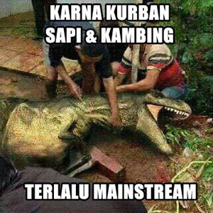 Meme Hewan Kurban Yang Sedang Ramai Di Sosmed