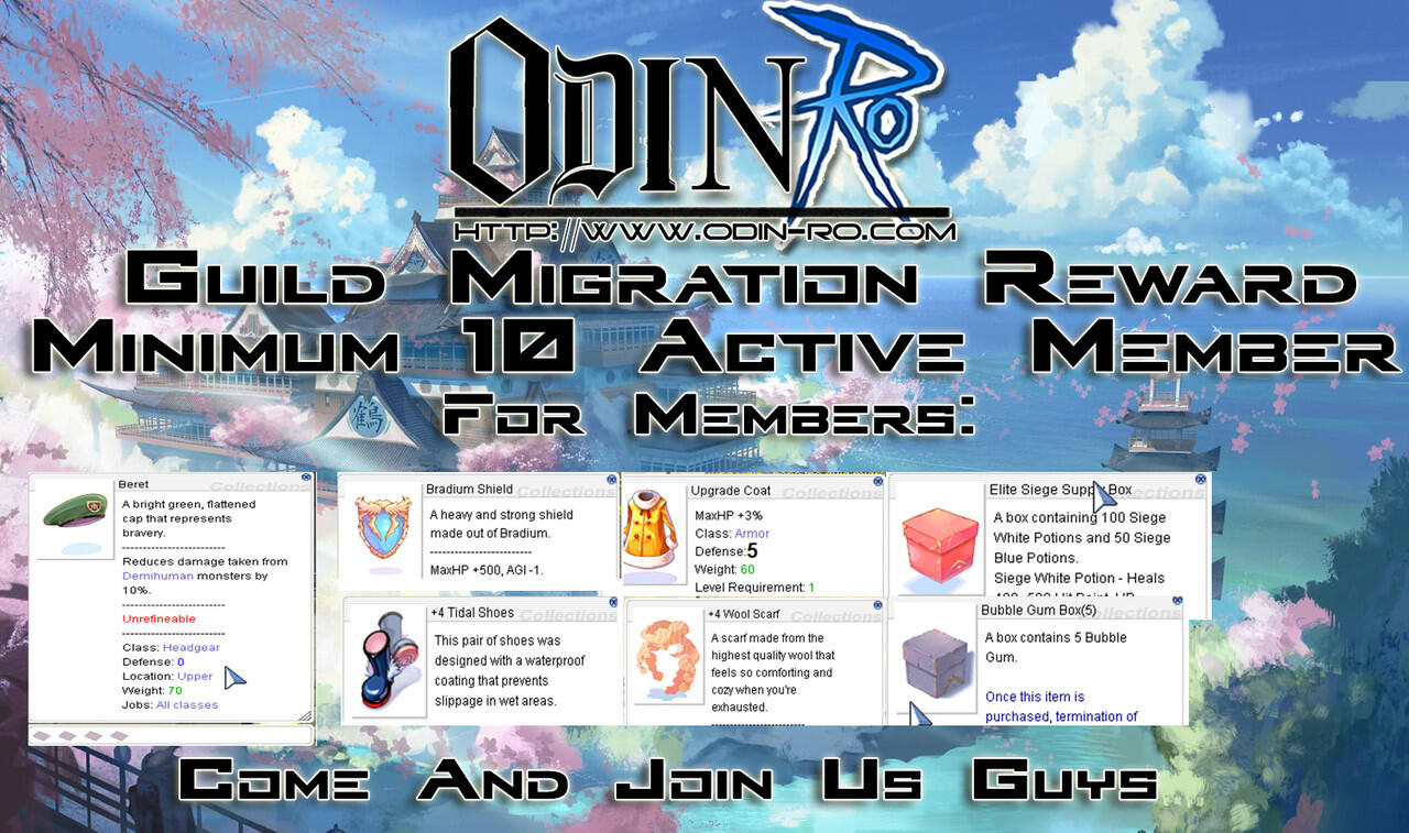 Odin RO Mid rate 99/70 Open 18/08/2017