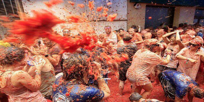 Tomatina, Pesta Tempur Makanan di Spanyol