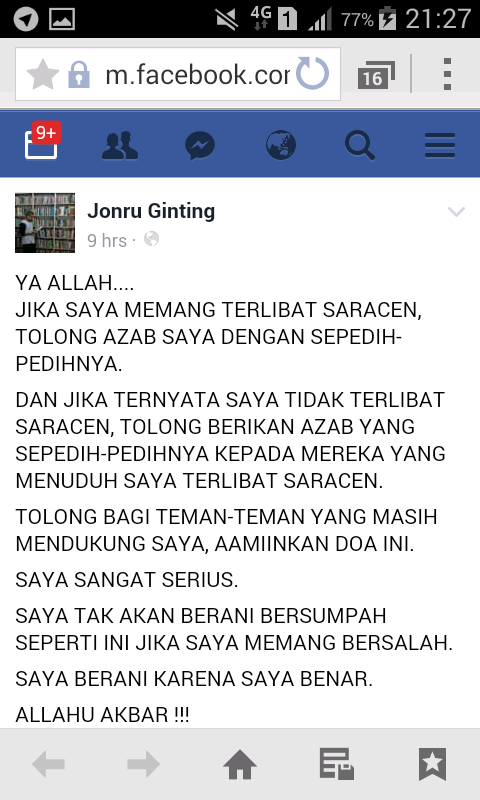 Politisi NasDem Ungkap Alasan Polisikan Jonru Ginting