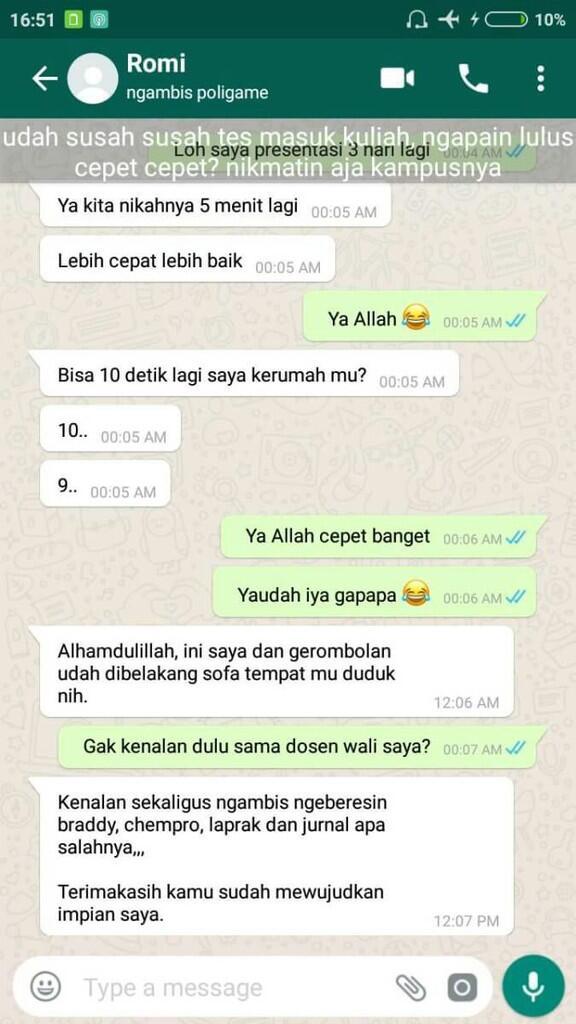 Agan Masih Jomblo? Jangan Mau Kalah Sama Romi! Jangan Dibuka Nanti Baper