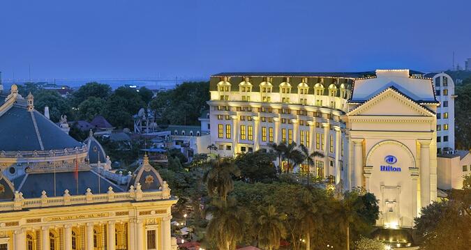 Hilton Hanoi, Hotel Prodeo untuk Amerika di Vietnam