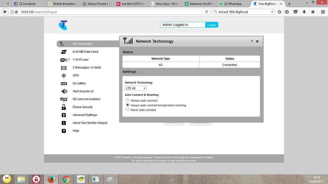 &#91;REVIEW&#93; MIFI Sierra NETGEAR AirCard 760S 4G LTE unlock bypass gps lcd warna dll!