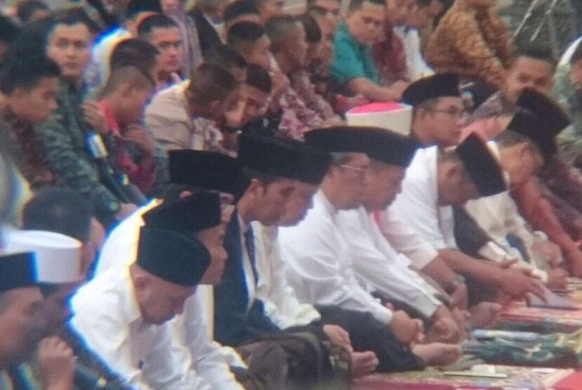 Shalat Id di Sukabumi, Jokowi Ikuti Jejak Soekarno