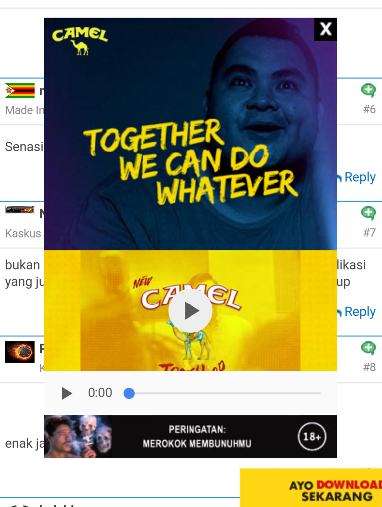 Iklan di kaskus mengganggu