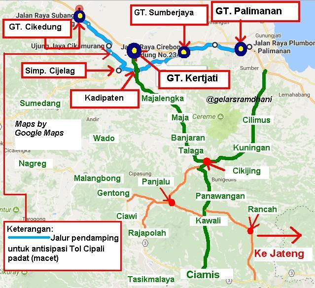 ALTERNATIF KETIKA TOL CIPALI MACET