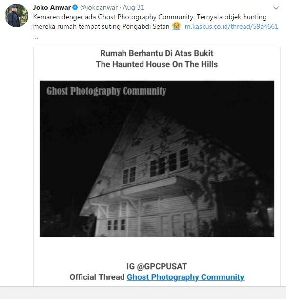 Rumah Berhantu Di Atas Bukit (Base On Field Report on 