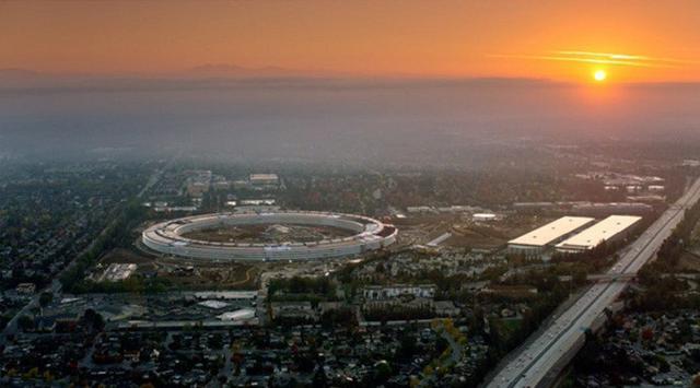 Apple Park, Gedung berbentuk UFO yang akan dibuka saat rilis iPhone8