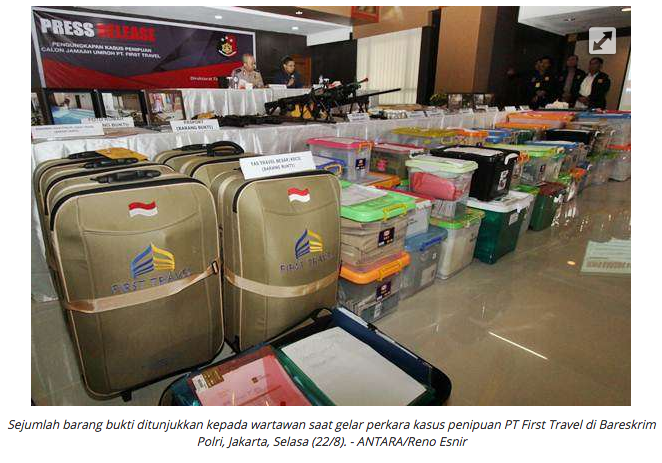 First Travel: Jamaah Harus Berangkat, Ini Utang Dunia Akhirat