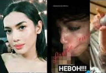 Giliran Foto Telanjang Millen di Kamar Mandi Bocor