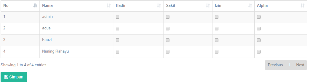 Ada yg tau cara mengaitkan checkbox pada id yg ada di database?