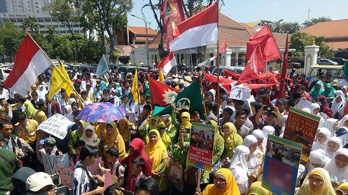 Tokoh Agama dan Ormas Surabaya Minta Tragedi Kemanusiaan Rohingya