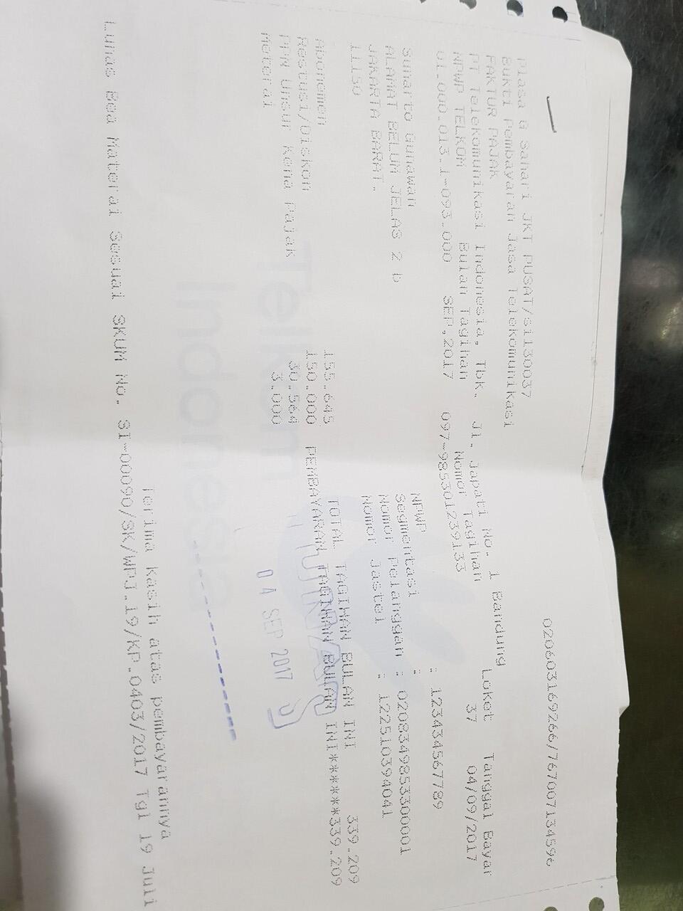 Pelayanan apa yg diberikan telkom sungguh diluar dugaan