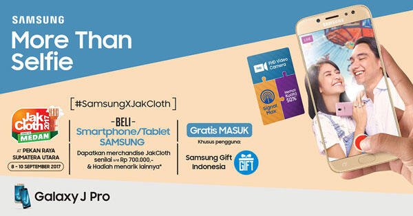 SamsungXJakCloth Mampir di Medan, Merapat Ke Pekan Raya Sumatera Utara Yuk!