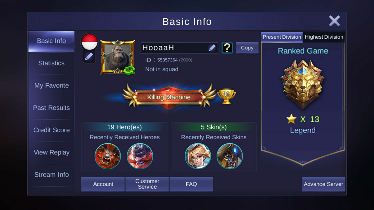 Mobile Legends Recruitment Squad / Team (Post Here)
