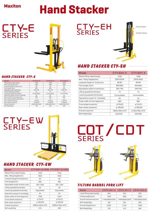  Jual Hand Pallet | Hand Stacker Lift |di Surabaya (Jaya Inti Makmur Surabaya)