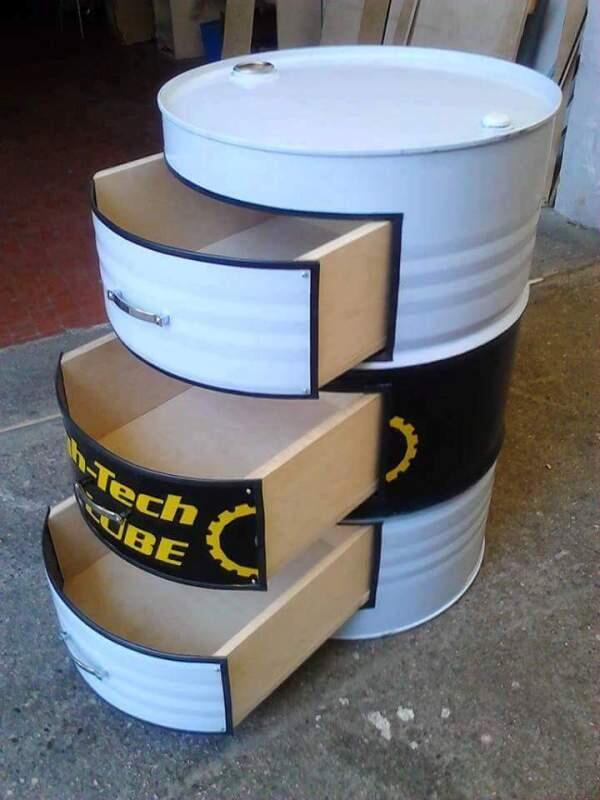 Furniture Unik Dari Drum Ini, Bisa Jadi Koleksi Baru Kamu