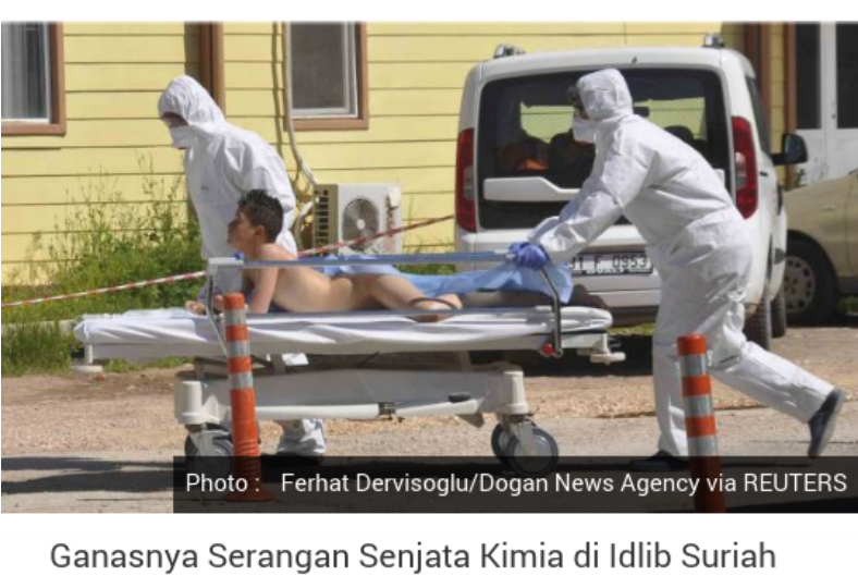 Israel Bombardir Basis Produksi Senjata Kimia di Suriah