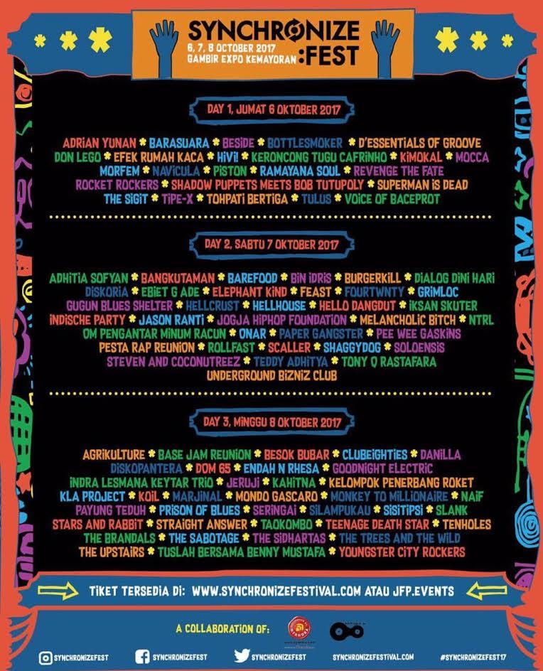 Synchronize Festival Bakal Balik Lagi. Ini Bocorannya