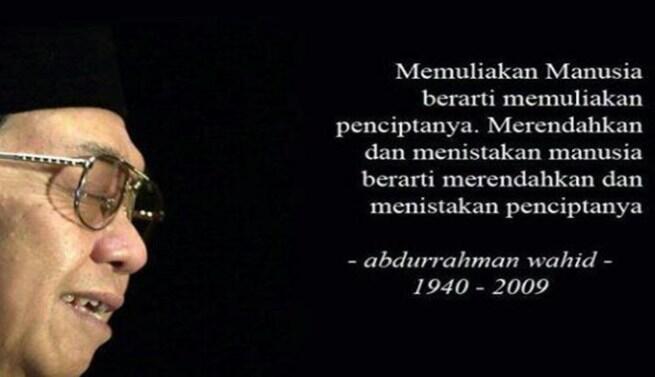 10 Kata Bijak dari Almarhum Gusdur yang Tidak Akan Pernah 
