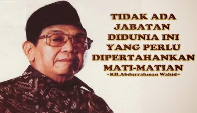 10 Kata Bijak dari Almarhum Gusdur yang Tidak Akan Pernah Terlupakan Zaman