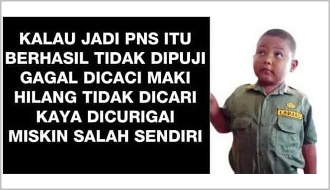 Meme Kocak Suka Duka Jadi PNS, Yakin Masih Mau Daftar?