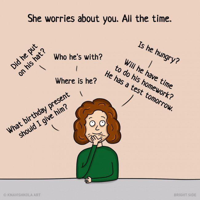 Ilustrasi yang Mengingatkan Kamu Betapa Besarnya Pengorbanan Seorang Ibu.