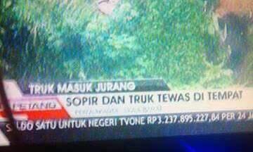 apa jadi nya kalo siaran TV live typo??