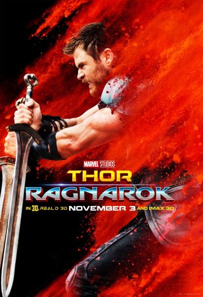 Thor: Ragnarok Perkenalkan 8 Poster Karakter Keren
