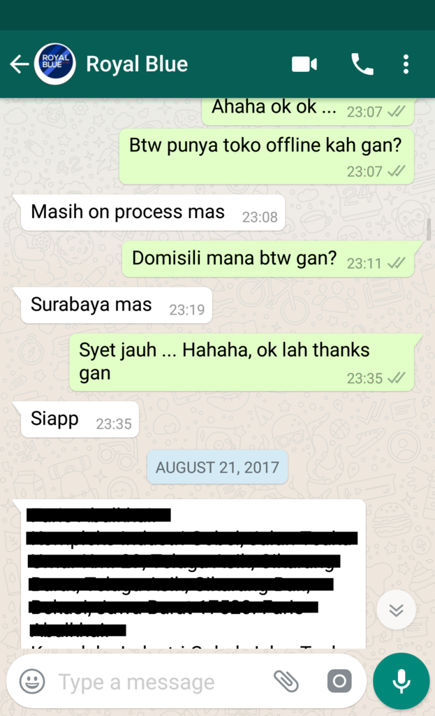 Masuk gan! : Sharing Pengalaman Belanja Pakaian Secondhand Branded di Instagram