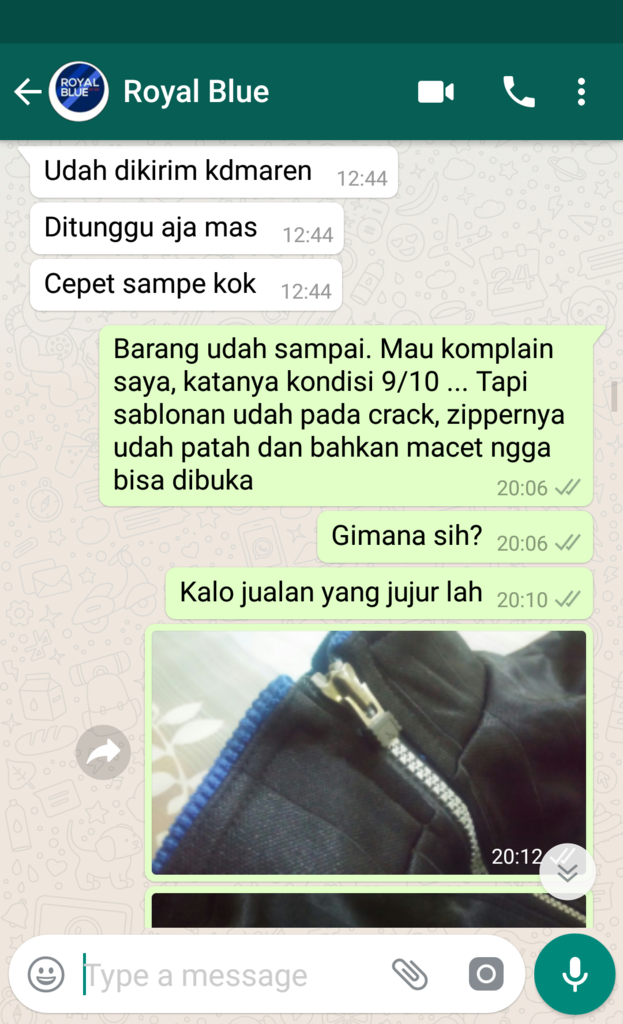 Masuk gan! : Sharing Pengalaman Belanja Pakaian Secondhand Branded di Instagram
