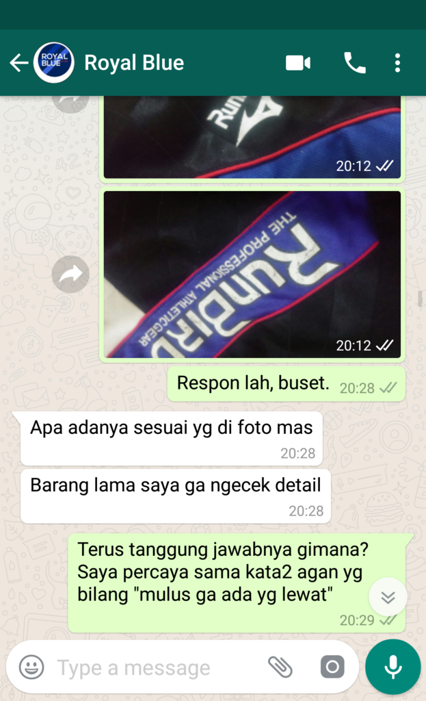 Masuk gan! : Sharing Pengalaman Belanja Pakaian Secondhand Branded di Instagram
