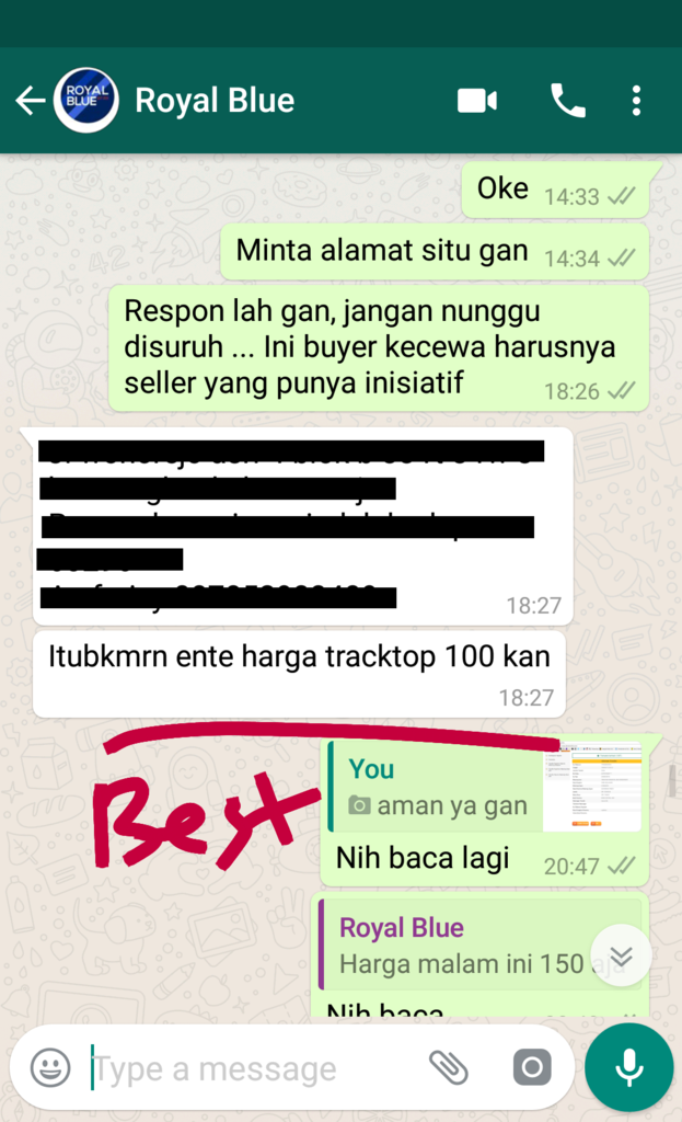 Masuk gan! : Sharing Pengalaman Belanja Pakaian Secondhand Branded di Instagram