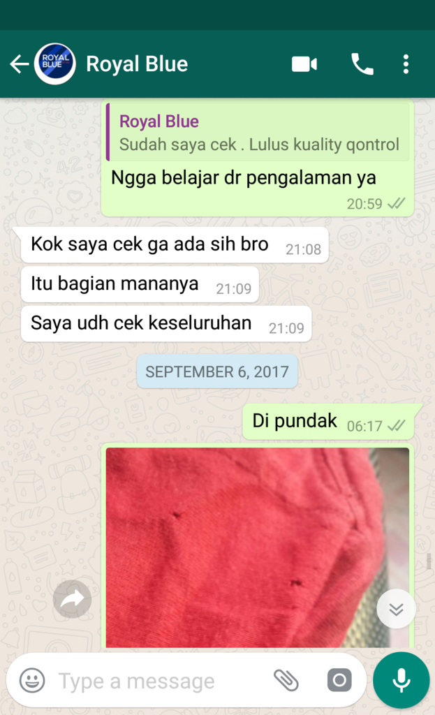 Masuk gan! : Sharing Pengalaman Belanja Pakaian Secondhand Branded di Instagram