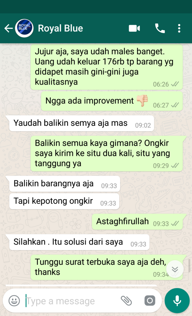 Masuk gan! : Sharing Pengalaman Belanja Pakaian Secondhand Branded di Instagram