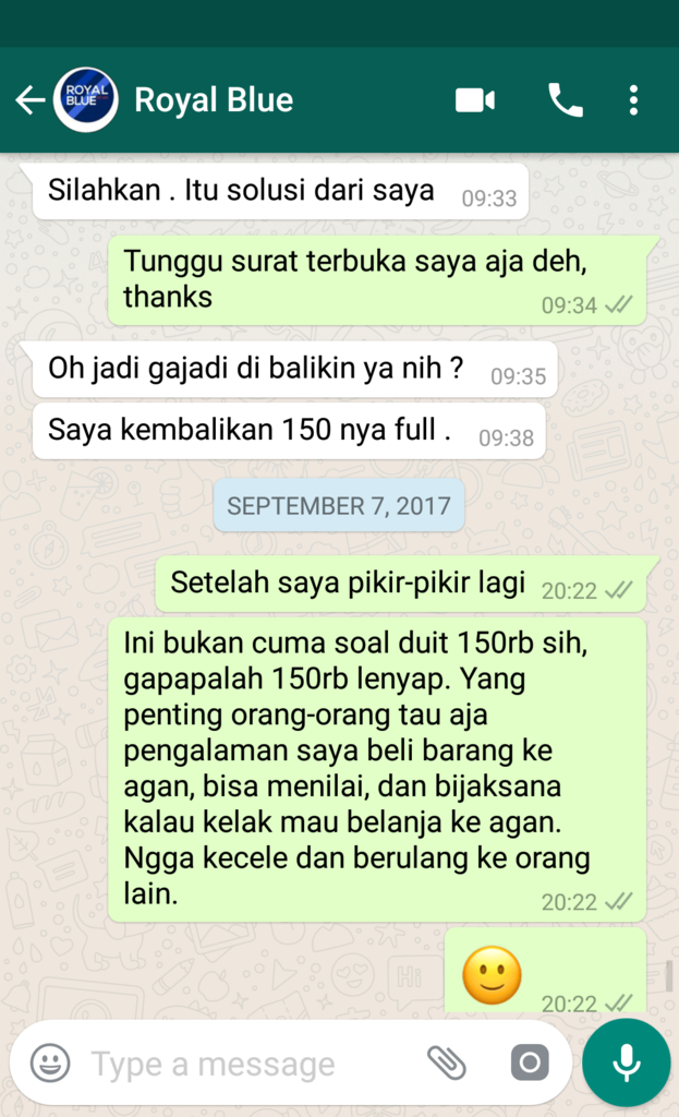 Masuk gan! : Sharing Pengalaman Belanja Pakaian Secondhand Branded di Instagram