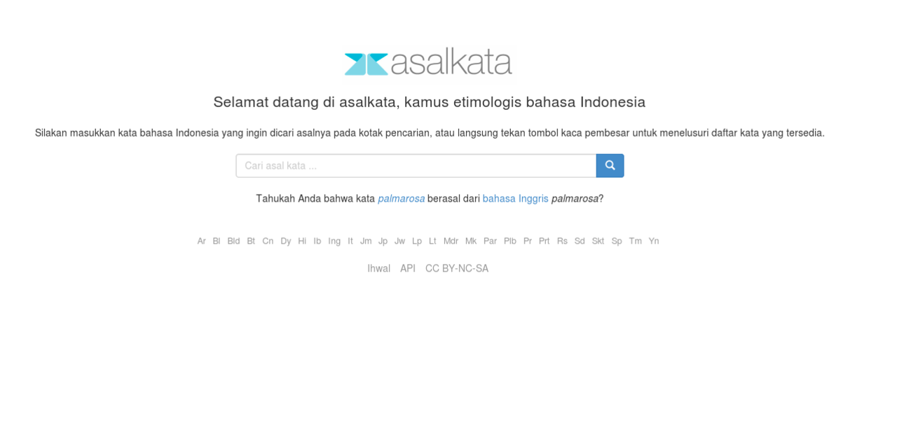 Gak bosan dengan sara,&amp; berita bohong.Web-web ini bisa membantumu belajar etimologi