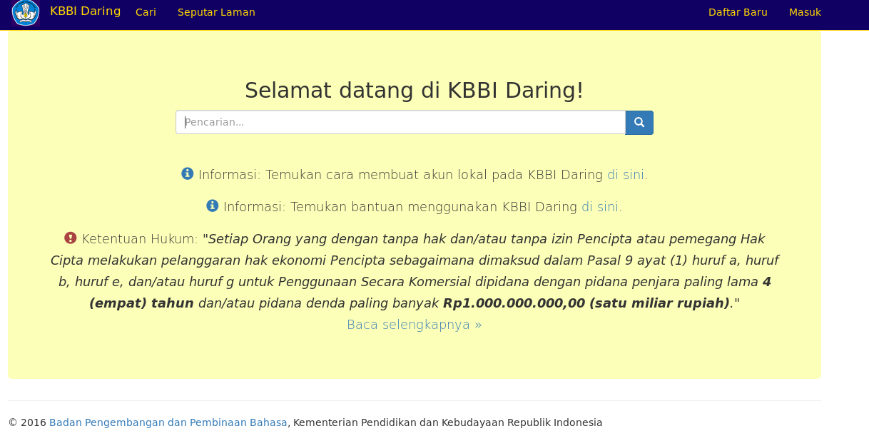 Gak bosan dengan sara,&amp; berita bohong.Web-web ini bisa membantumu belajar etimologi