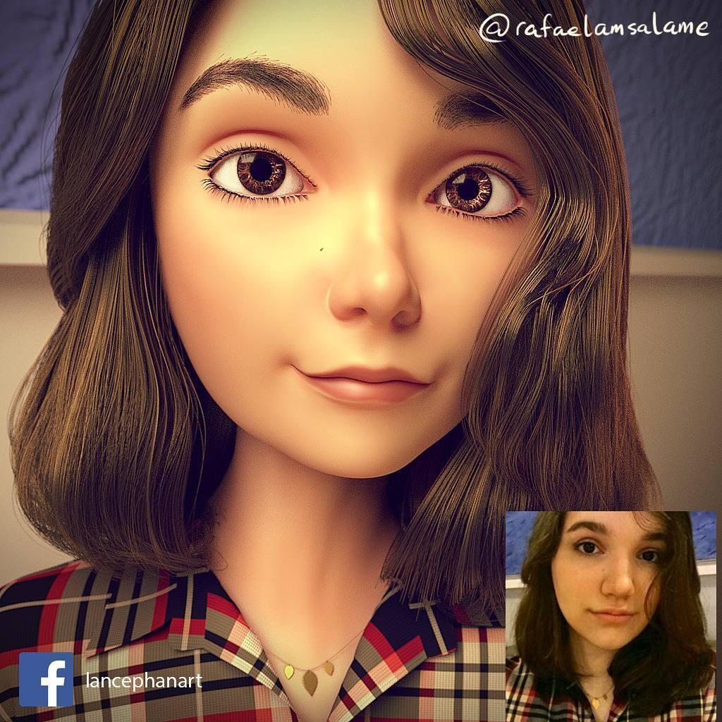 Karya Lance Phan 3D Cartoon Kualitas Pixar Keren