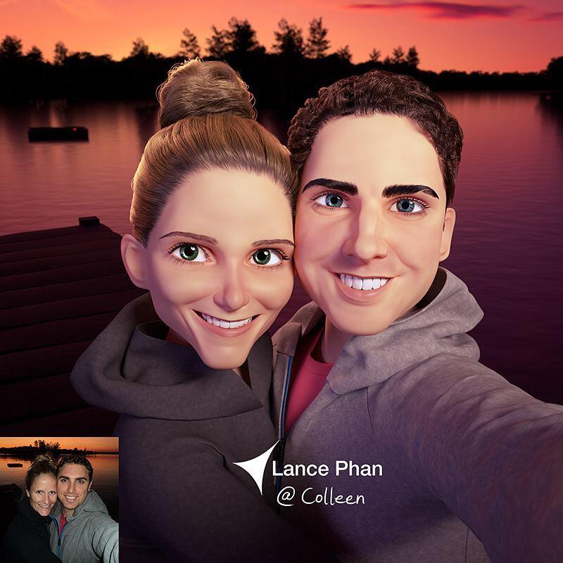 Karya Lance Phan 3D Cartoon Kualitas Pixar Keren
